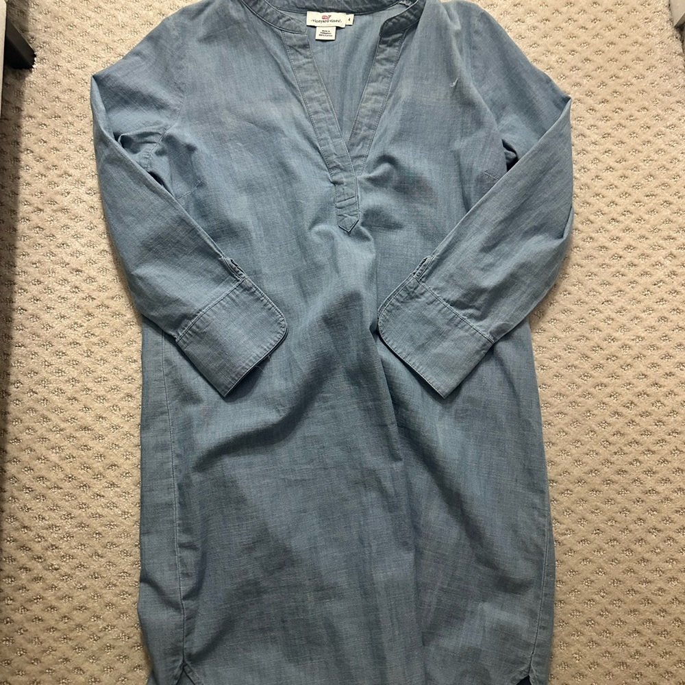 Women’s vineyard vines denim dress size 4